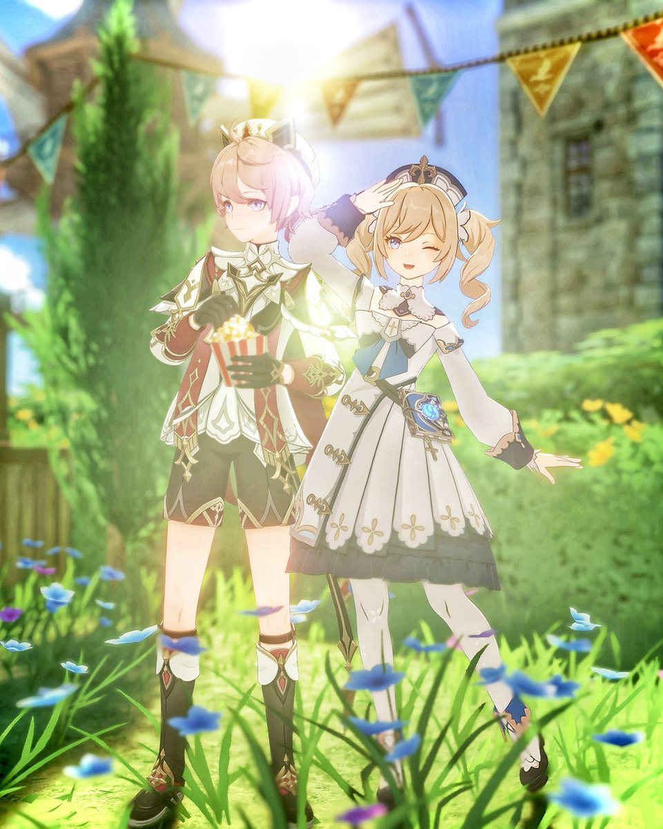 Dahlia × Barbara
#原神 #Genshinimpact