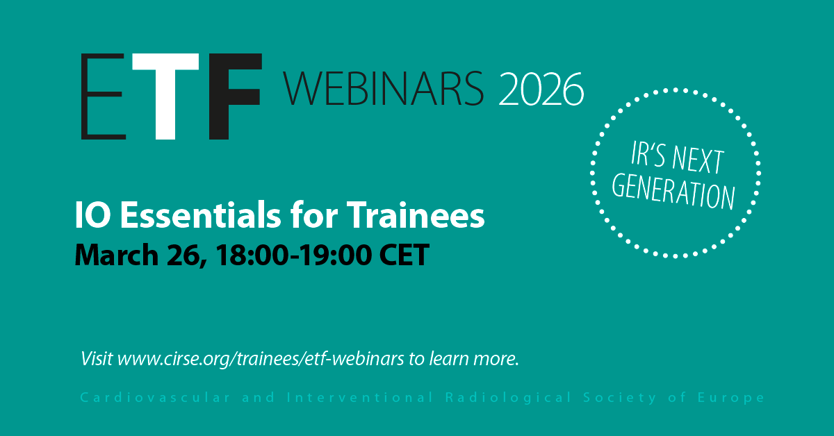 CIRSE European Trainee Forum tweet media