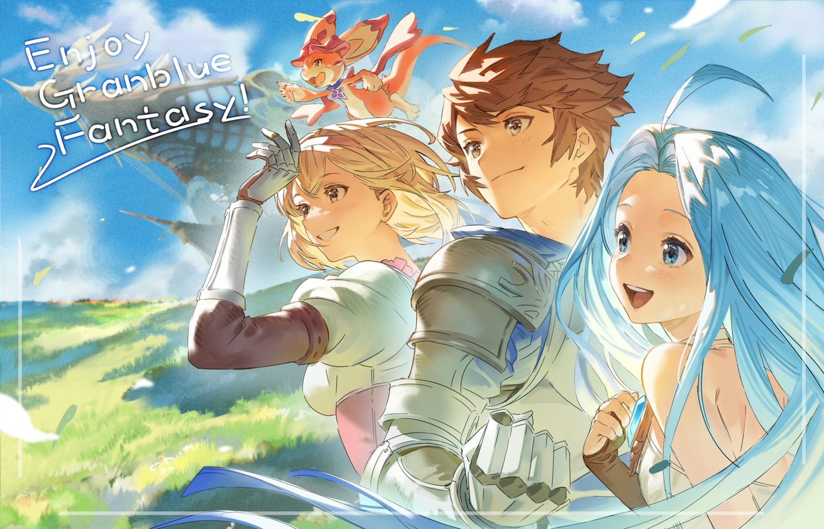 🎉 Granblue Fantasy launched on Steam today at 5 p.m. (JST)!

Our talented illustration team has joined the celebration with this breathtaking artwork featuring the main cast.

Set forth on your grand adventure across the Sky Realm today!

#GBF