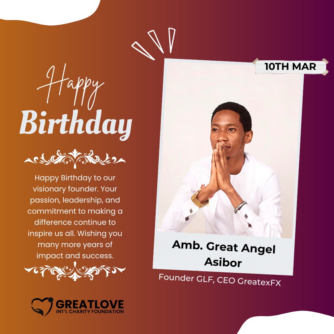 GREAT LOVE FOUNDATION tweet media