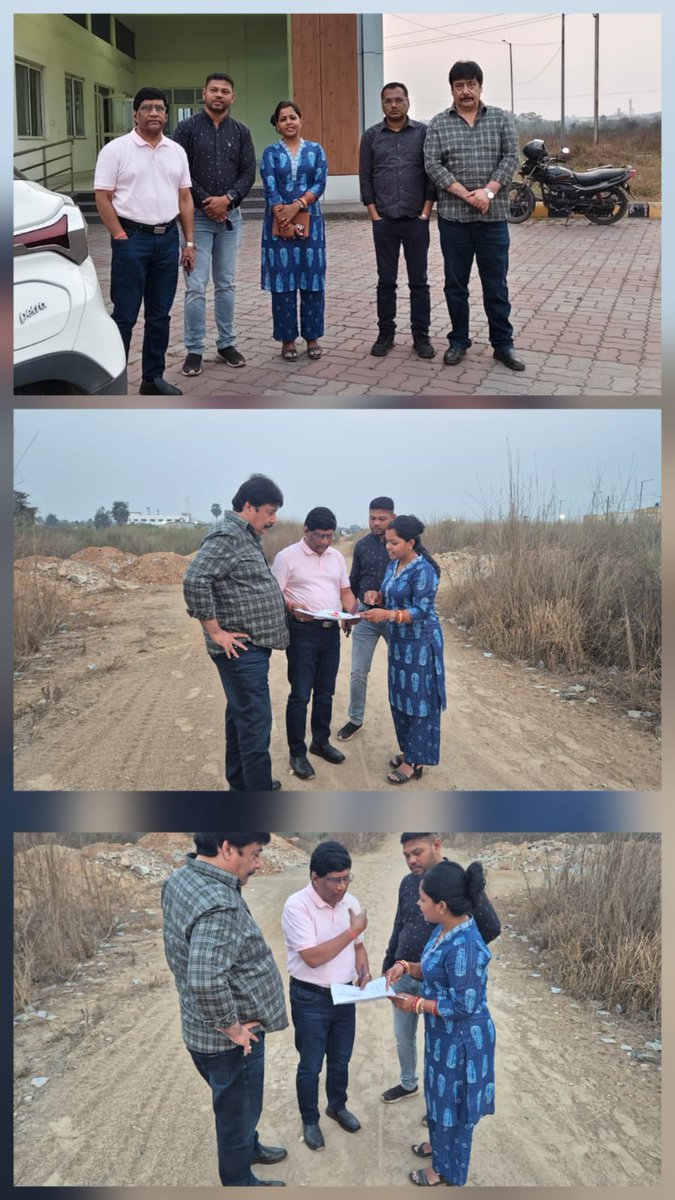 DipaAngul's tweet photo. DIPA Angul facilitated a site visit to the Angul Aluminum Park for the representatives of S G Foundry &amp; Rolling Mill Pvt Ltd.The company has expressed its interest in establishing an aluminum waste management plant at Angul. https://t.co/WcUvrYBVd9