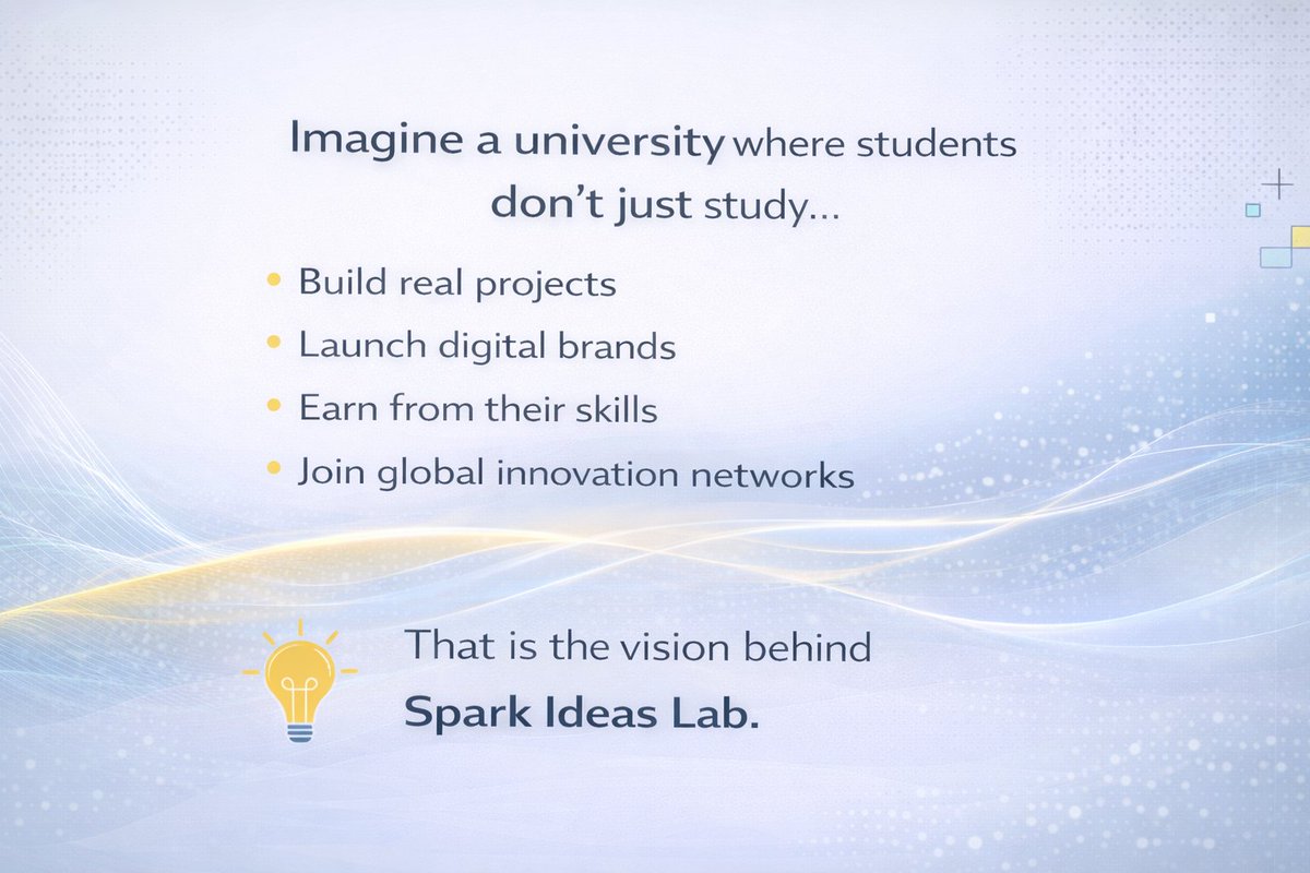 SPARK IDEAS LAB ~ Nigeria tweet media