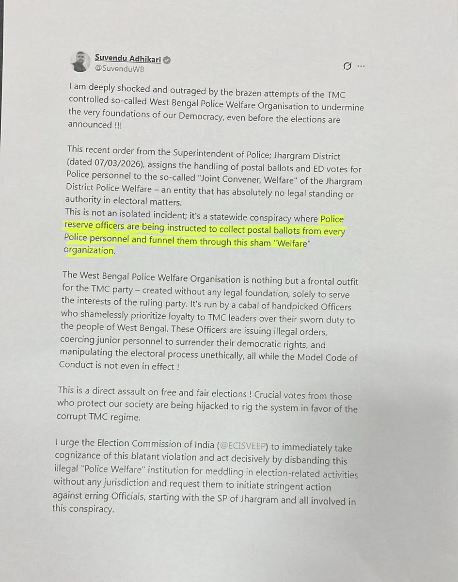 West Bengal Police tweet media