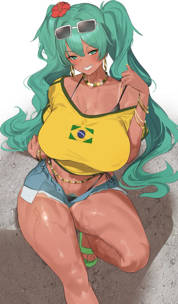 突然やってきたブラジリアンミク描きたい衝動 