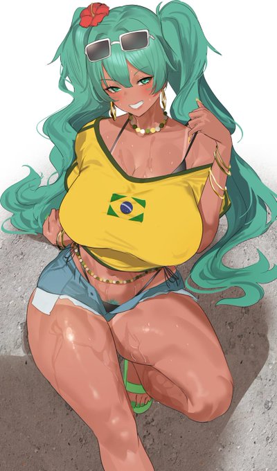 突然やってきたブラジリアンミク描きたい衝動 