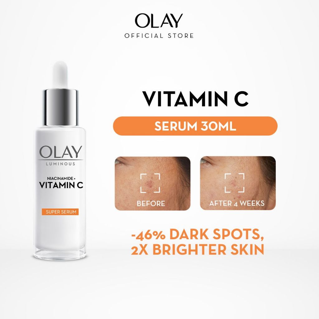 red_sun109's tweet image. ✨ Reduce Dark Spots &amp;amp; Brightening Skincare ✨ 

Olay Luminous Brightening Niacinamide + Vitamin C Super Serum
🏷️ RM90.53
🛒 s.shopee.com.my/3B2ZL3cJmb

#darkspots #brightening #Niacinamide #vitaminc 
#serum