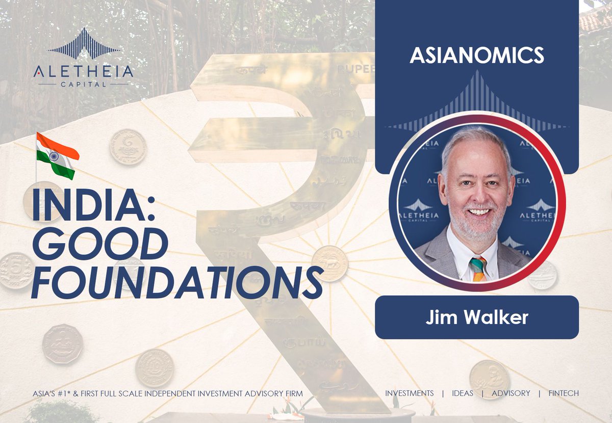 Dr Jim Walker argues that deregulation is the last step needed to unlock a new investment boom in India —and faster growth ahead.

Read the full report: buff.ly/svu6BbP

#IndiaEconomy #Asianomics