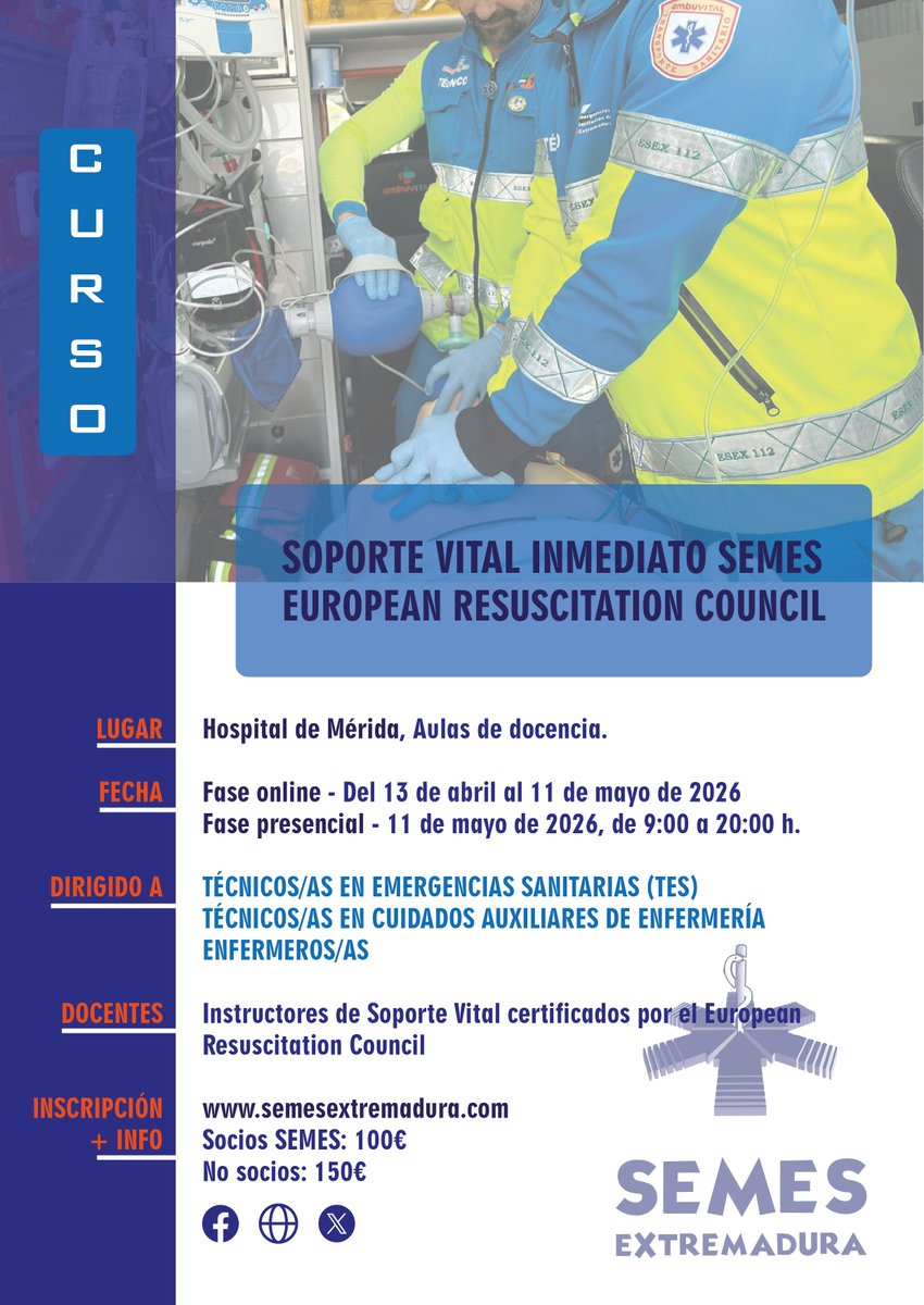 SEMES Extremadura tweet media