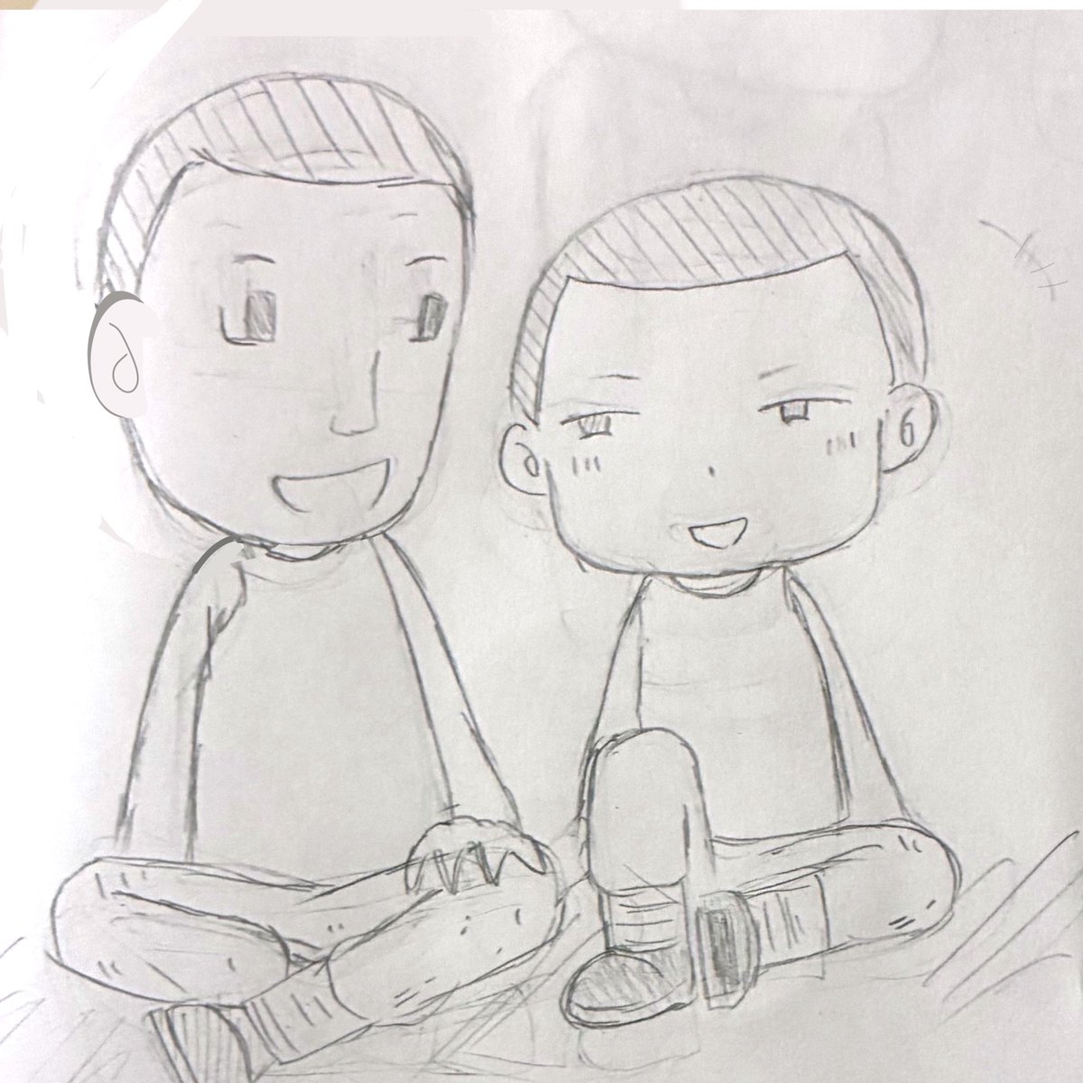 piiii2557's tweet photo. #knst
兵長が描けなさすぎたのでknstでお茶を濁します。knjが描けなさすぎてごめんなさい https://t.co/1b8PR5ZZDP