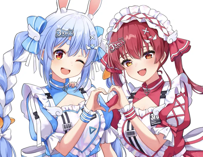 ぺこマリ ぺこらに誘われるとホイホイのマリン…?(自称)