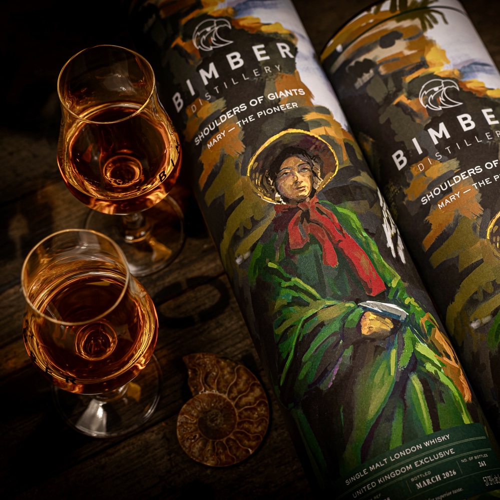 BimberLondon's tweet image. MARY — THE PIONEER
Our latest Shoulders of Giants single cask honours the pioneering fossil hunter whose discoveries along England’s Jurassic Coast transformed our understanding of prehistoric life.

Official release tomorrow.

#SingleCask #BimberDistillery