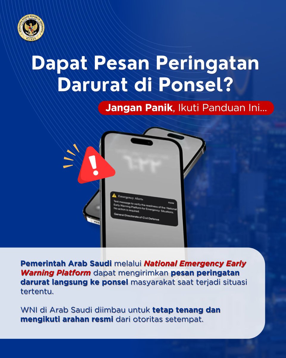 KBRI Riyadh, Indonesian Embassy in Riyadh tweet media