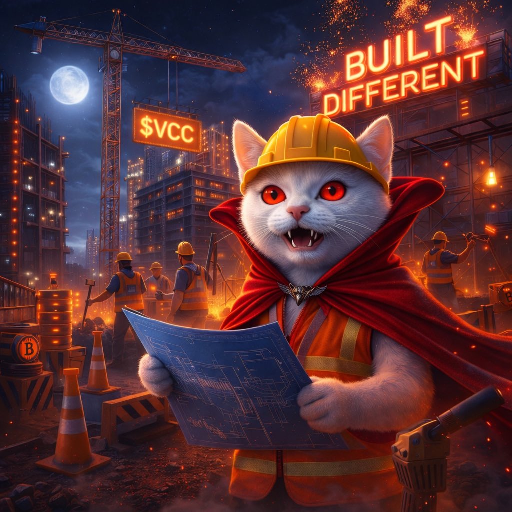 GM $VCC CT☀️

While most people are still sleeping, builders are already at the site. 🏗️

$VCC isn’t about hype…
It’s about laying bricks every single day.

Every feature.
Every partnership.
Every community member.

All part of something being built differently.

What we’re