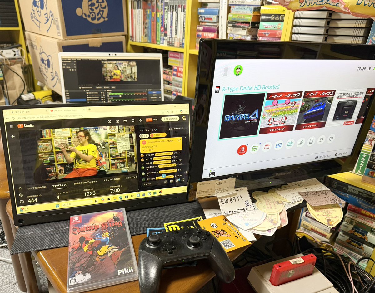 フジタのゲーム配信！今からぜひ！

ジャンプキングを朝までやる回！

3月10日（火）19時〜朝まで
youtube.com/live/CC6Ns-koE…