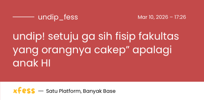 UNDIP MENFESS tweet media