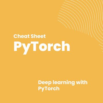 khushabu_27's tweet image. #DeepLearning with PyTorch...  

1) Cheat sheet [PDF]:  dropbox.com/scl/fi/e4xngyk…

 2) Learn fundamentals with hands-on coding [PDF]:  dropbox.com/scl/fi/lfo7r6f… 

3) #GenerativeAI with Python and PyTorch: 
a.co/d/0gc2yo12

Follow @khushabu_27 for more.