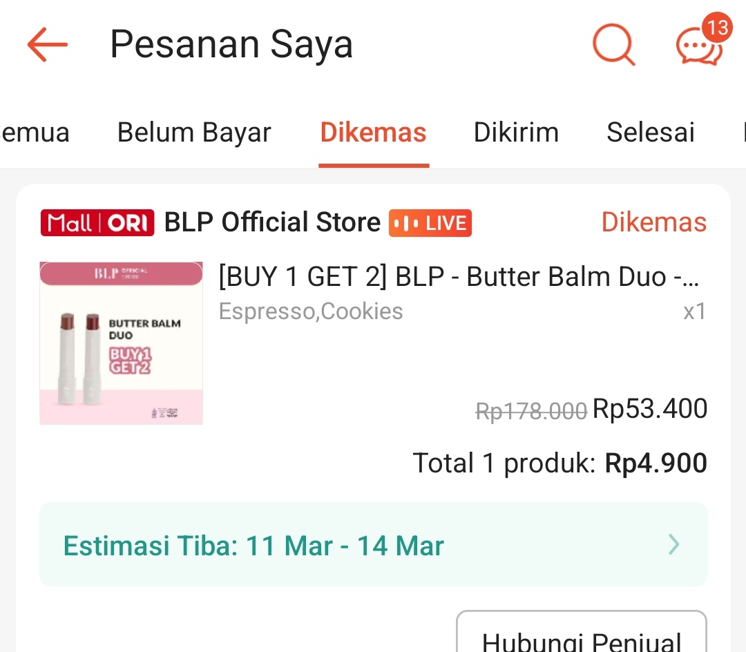 DAPET BLP GOCENGGG WKWKWKWK