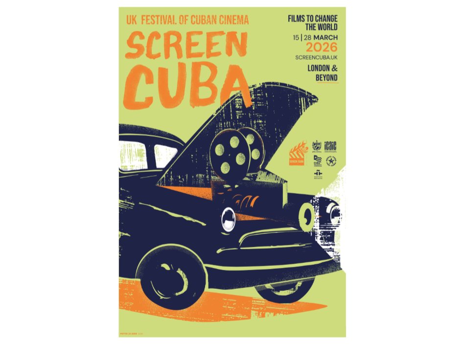 oficult's tweet photo. The Cuban film festival #ScreenCuba returns 15–28 March with screenings in London and across the #UK. A great opportunity to discover classics and contemporary gems of Cuban cinema, with films, special guests and discussions. 🎬🇨🇺
Programme: https://t.co/Tqfusl81WQ
#CubaEsCultura https://t.co/ZSF2rt1IiX