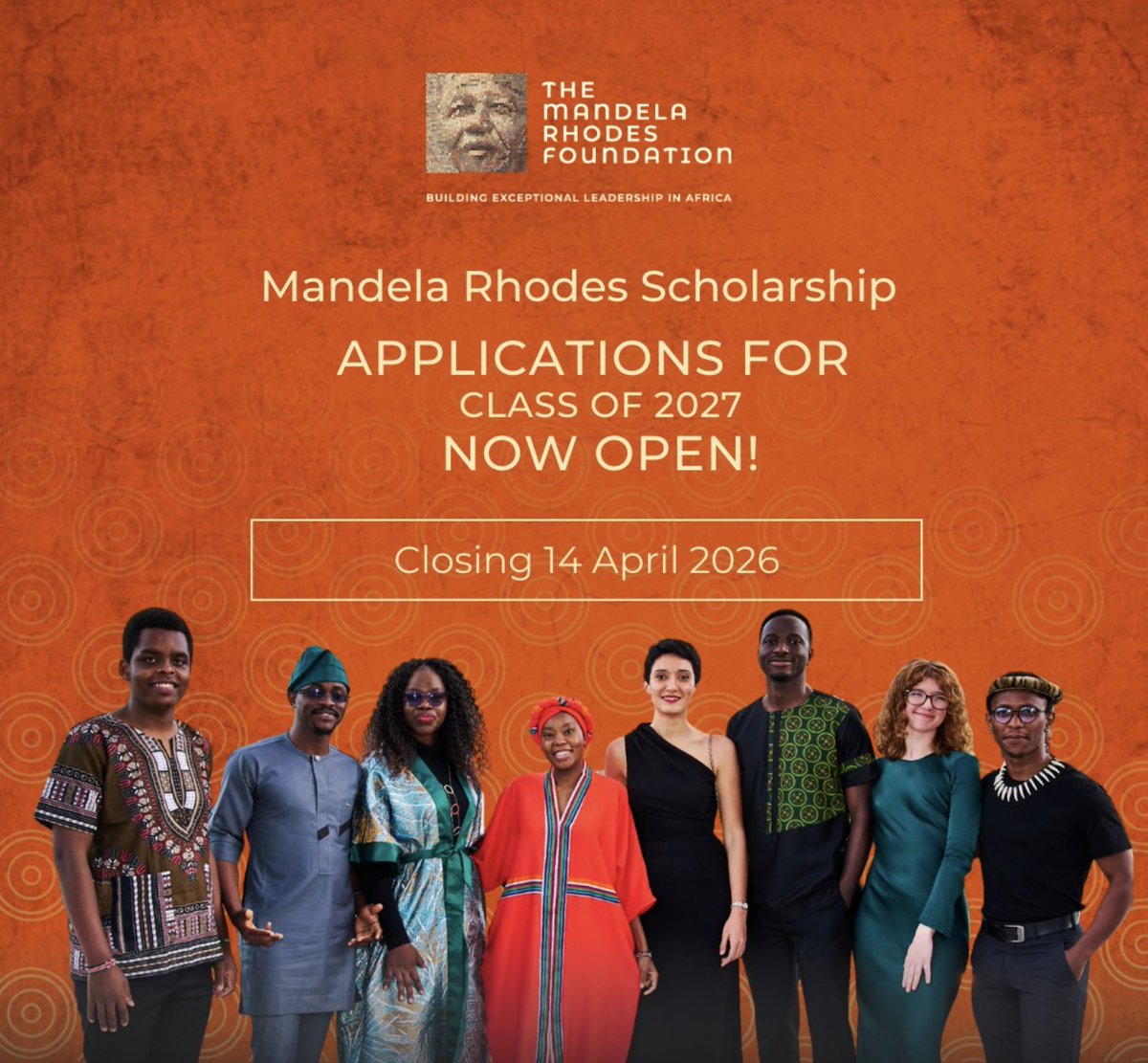 The Mandela Rhodes Foundation (MRF) Postgraduate Scholarships 2027 for study in South Africa (Fully Funded) <a href="/MRF_Africa/">The Mandela Rhodes Foundation</a> #SouthAfrica  tinyurl.com/bdfn48w6