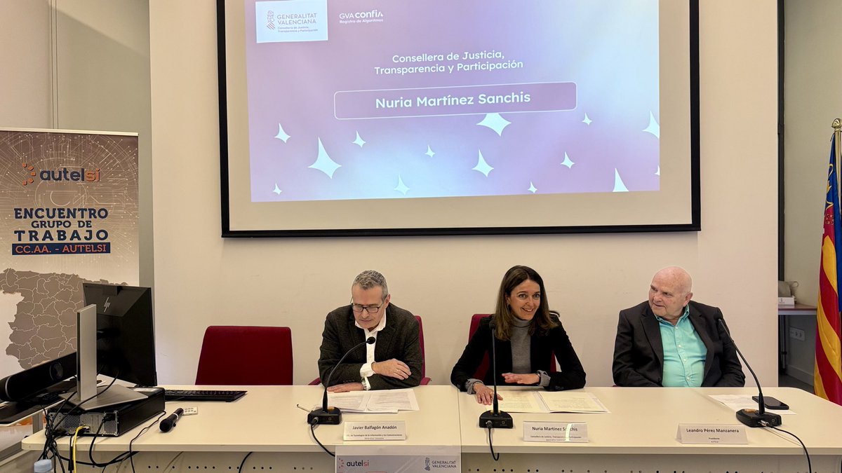 GVA Justicia, Transparencia y Participación tweet media