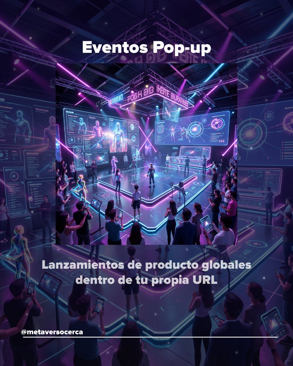 metaversocerca's tweet photo. ¿Metaverso sin gafas ni apps? Sí, es la realidad de 2026. 🌐✨

Descubre cómo transformar tu web en un destino inmersivo sin salir del navegador. Menos fricción = más conversión. 🚀

¿Configurador 3D o Sede Virtual? #MetaversoCerca #Web3 #Innovación #Tech #Ecommerce https://t.co/XrW3bhau8e