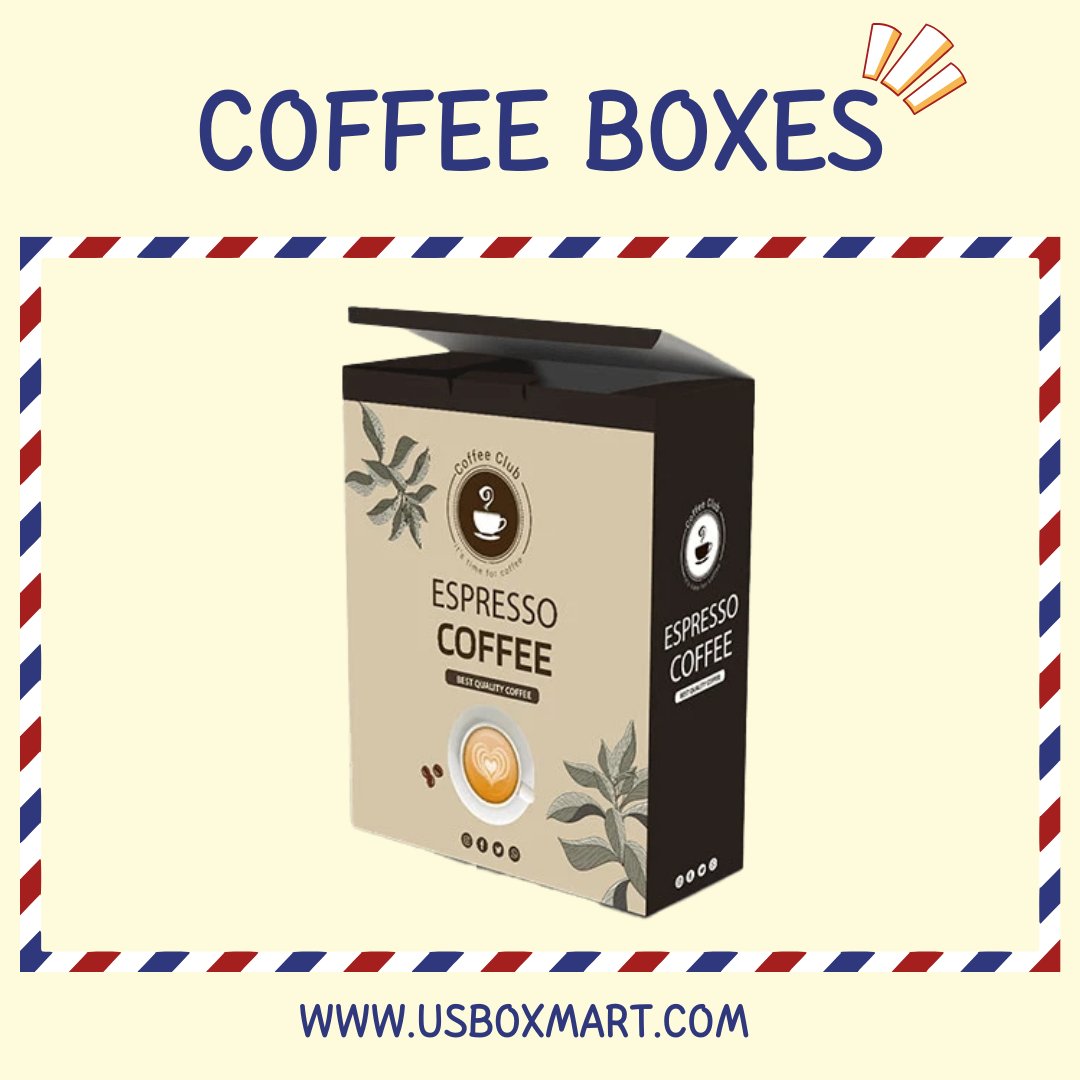 USBOXMART's tweet image. Make your coffee stand out on the shelf with high-quality, custom-printed coffee packaging from usboxmart.com.

#CoffeePackaging #CoffeeBoxes #CustomPackaging #CoffeeBrand #USBoxMart