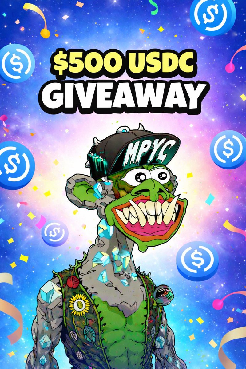 nft_cryptogang's tweet photo. Giving away $500 USDC to 1 random follower 🎁

Rules:
- Follow with 🔔
- Like &amp; retweet this ☑️
- Drop your $SOL wallets ⬇️

Winners in 48 hours⏳

Good luck 👍🏻 https://t.co/DCTVNu6ohO