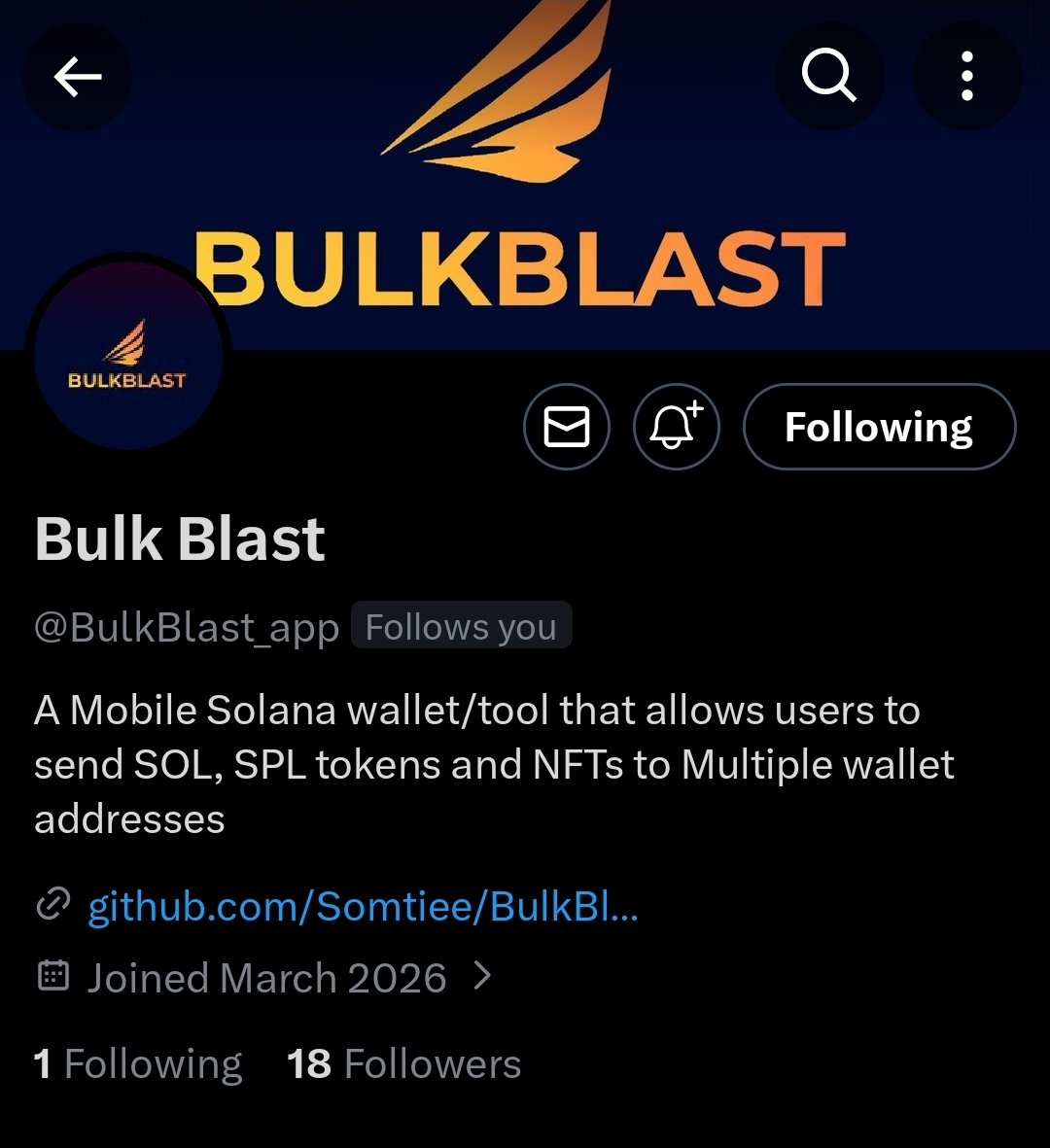 0xVincentee's tweet image. 👩‍🍳👀👉 @BulkBlast_app 

Stay #tuned