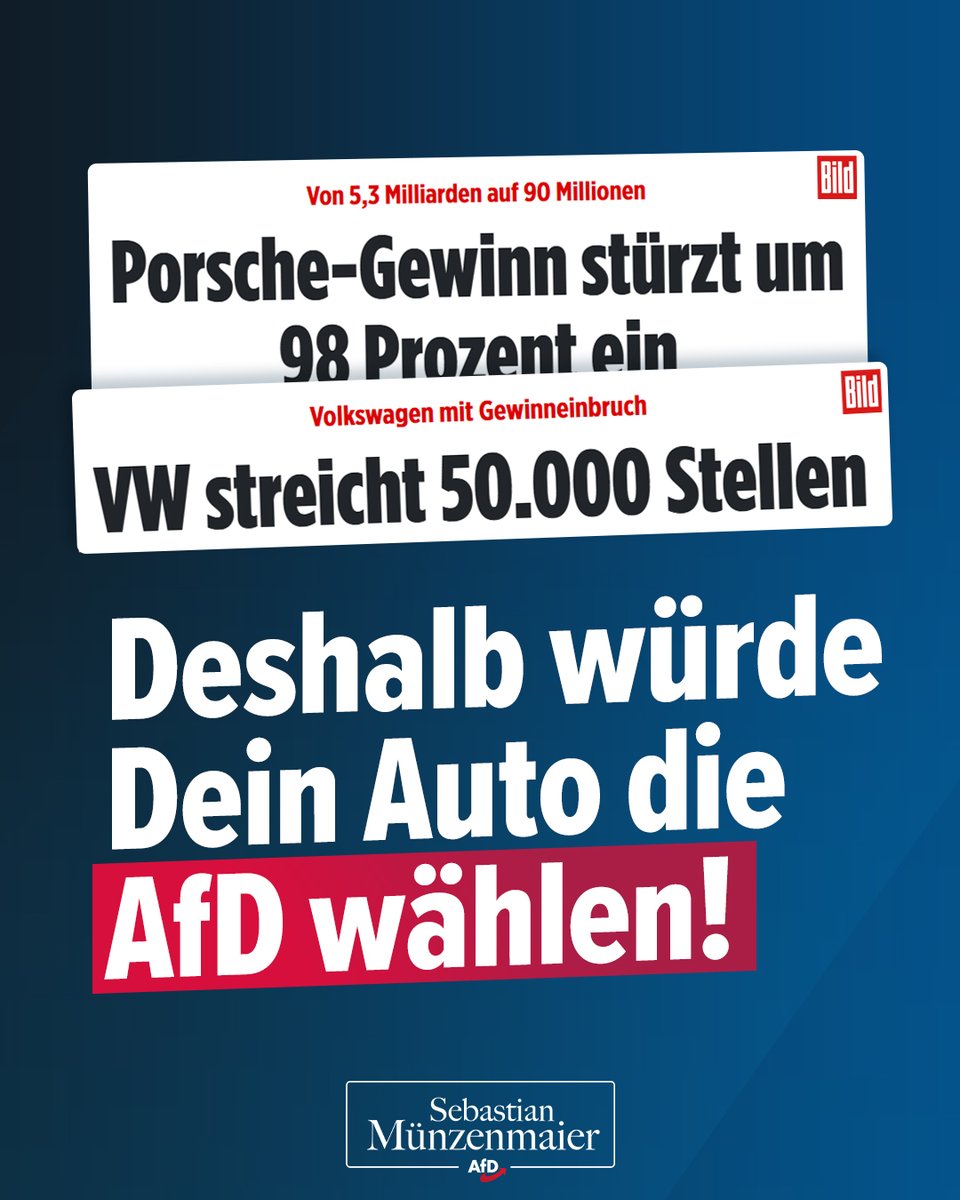 Sebastian Münzenmaier, MdB tweet media