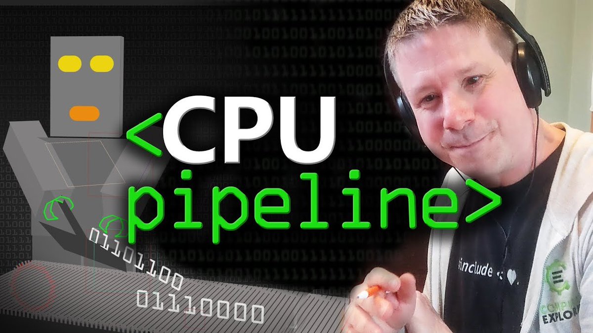 CPU pipelines: where instructions intertwine!

And <a href="/mattgodbolt/">matt godbolt is mostly on bsky these days</a> explaining it - can't get better than this.

youtu.be/BVNx3wtJ9vs