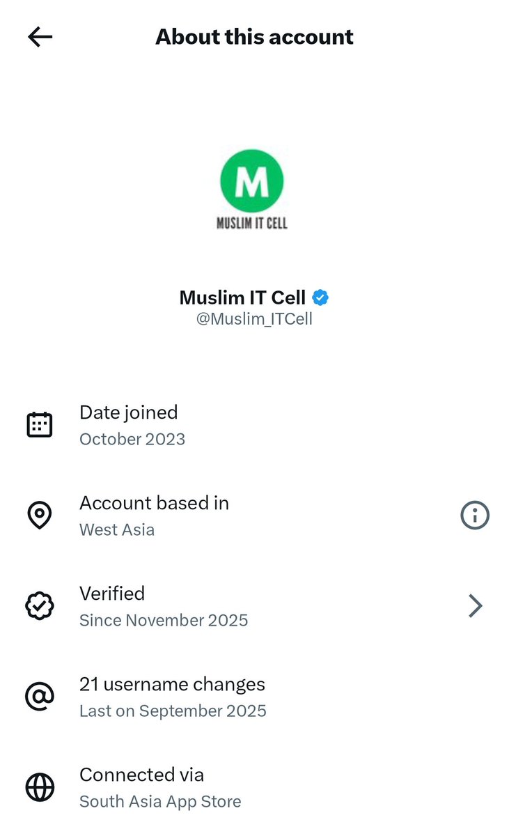 Pakistani ISI is running a Terror Cell targeting India. One Jihadi has even named his account as 'Muslim IT Cell' and is openly amplifying &amp; shielding radical ISLAMIC TERRORISTS.

What is going on <a href="/MIB_India/">Ministry of Information and Broadcasting</a>? This account must be blocked in India immediately. cc <a href="/AshwiniVaishnaw/">Ashwini Vaishnaw</a>