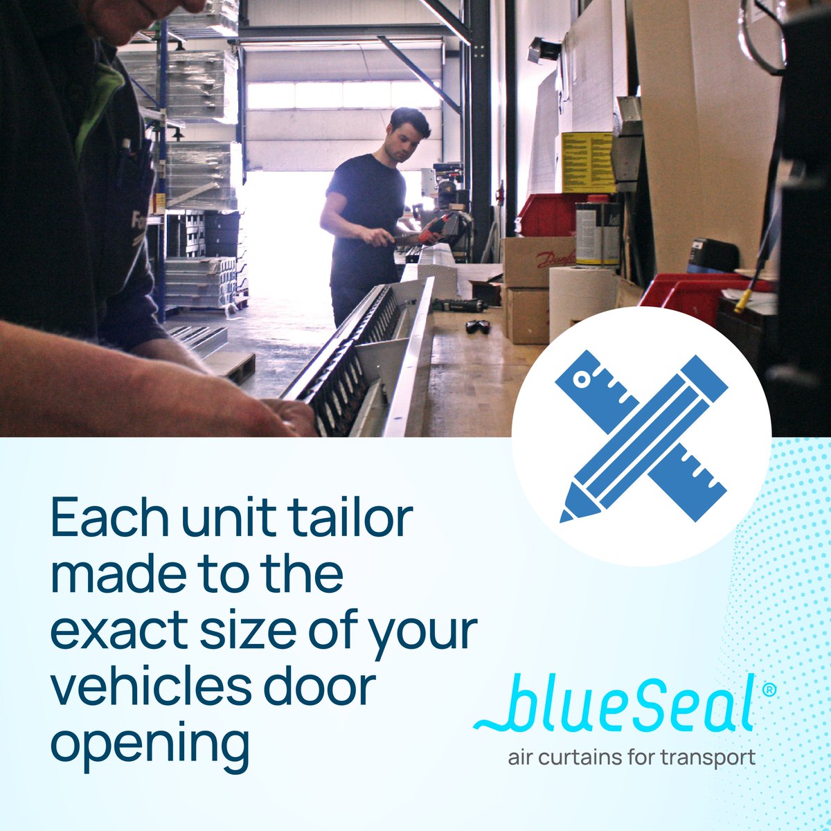 BlueSeal air curtains by Brightec tweet media