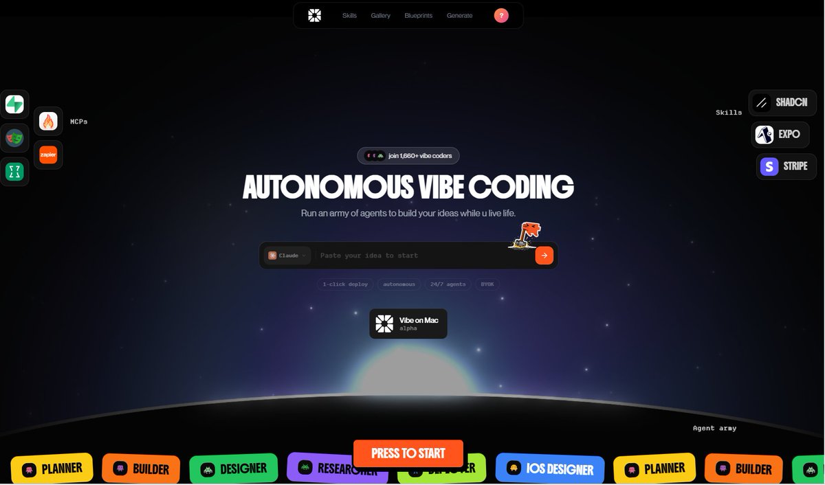 🧐💎 We have been monitoring $CLONK for some time.

Talented dev <a href="/0xPaulius/">Paulius 🏴‍☠️</a> is building <a href="/clonkbot/">Clonk 🦀</a>, an autonomous AI agent system. Agent army: PLANNER, BUILDER, DESIGNER, RESEARCHER, DEPLOYER, etc., working together to create any app. 1K+ apps built already.

🔥 Today, token