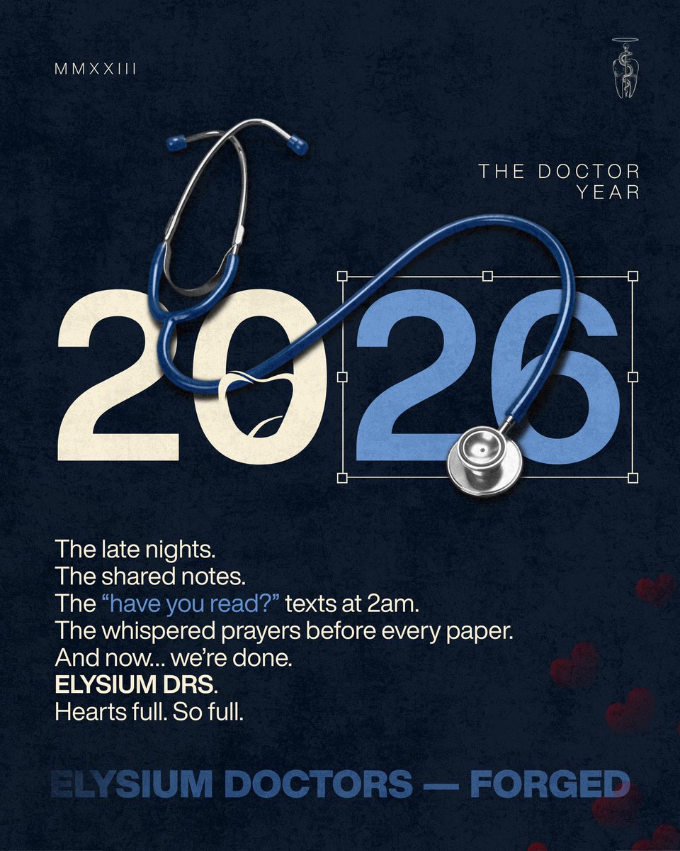 The year of becoming.
The year of endurance.
Somewhere between the long nights, the shared notes, and the quiet hope that carried us through, the dream we held onto for years answered our names.

And now at last, ELYSIUM DRS FORGED! 

Congratulations Elysium, you’ve done well💙