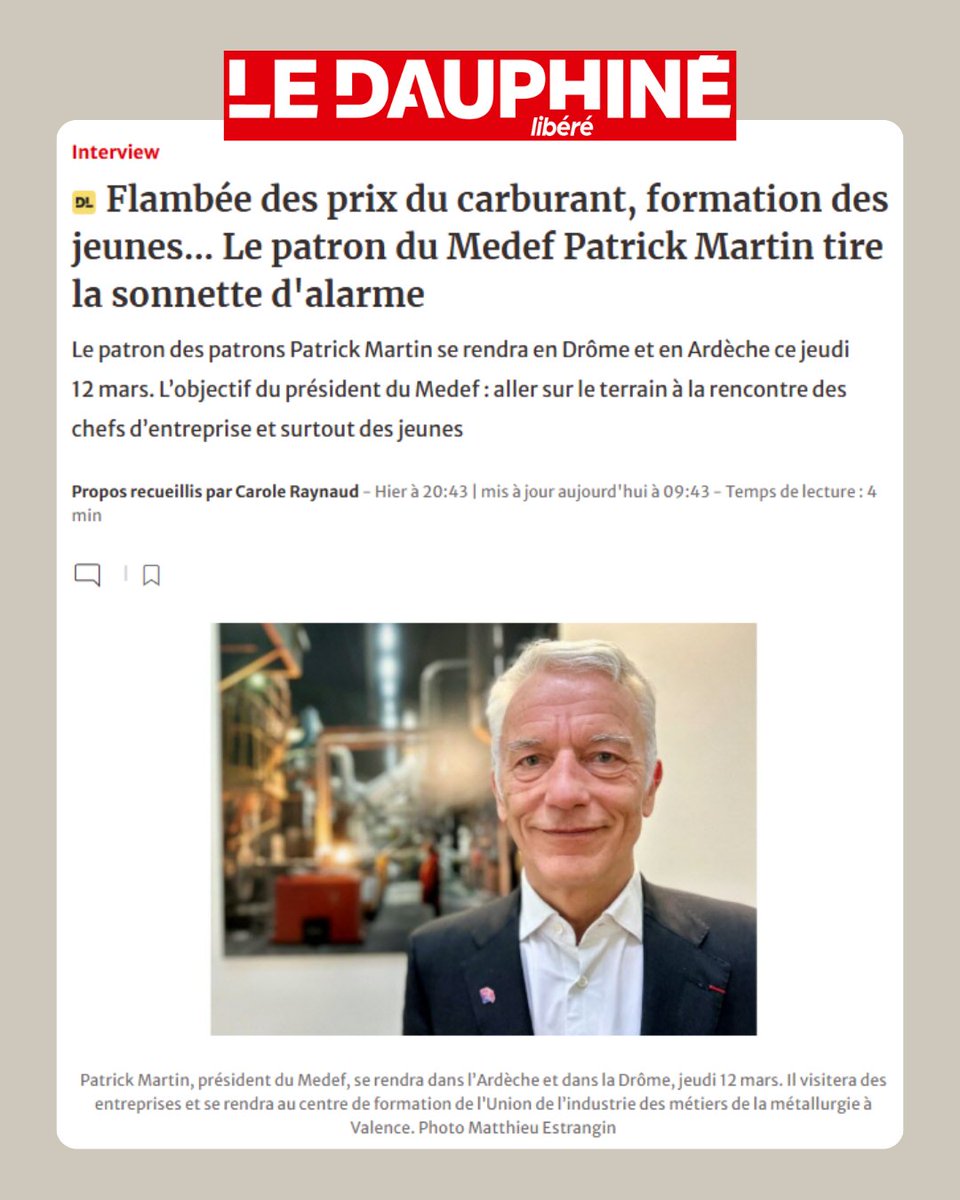 Mouvement des Entreprises de France tweet media