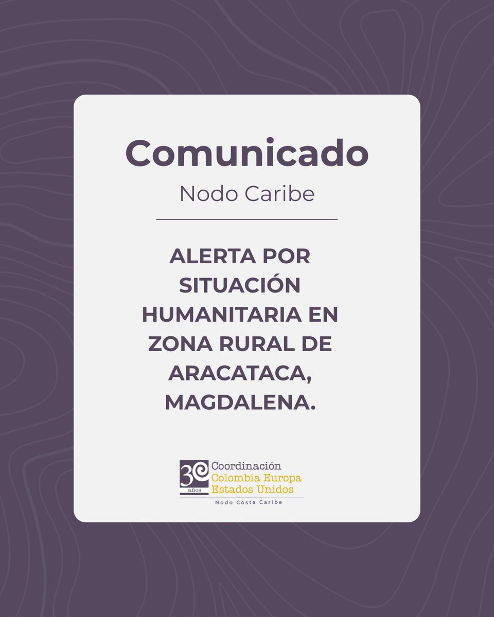 Coordinación Colombia Europa Estados Unidos CCEEU tweet media