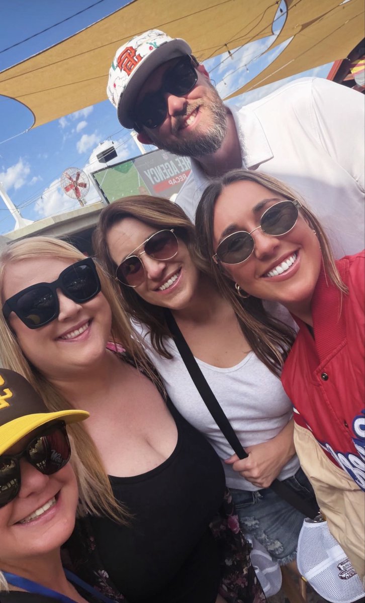 markdallman's tweet photo. Another wonderful Spring Training game with our Hyatt friends! ⚾️⚾️⚾️ https://t.co/x45DRSRQkl