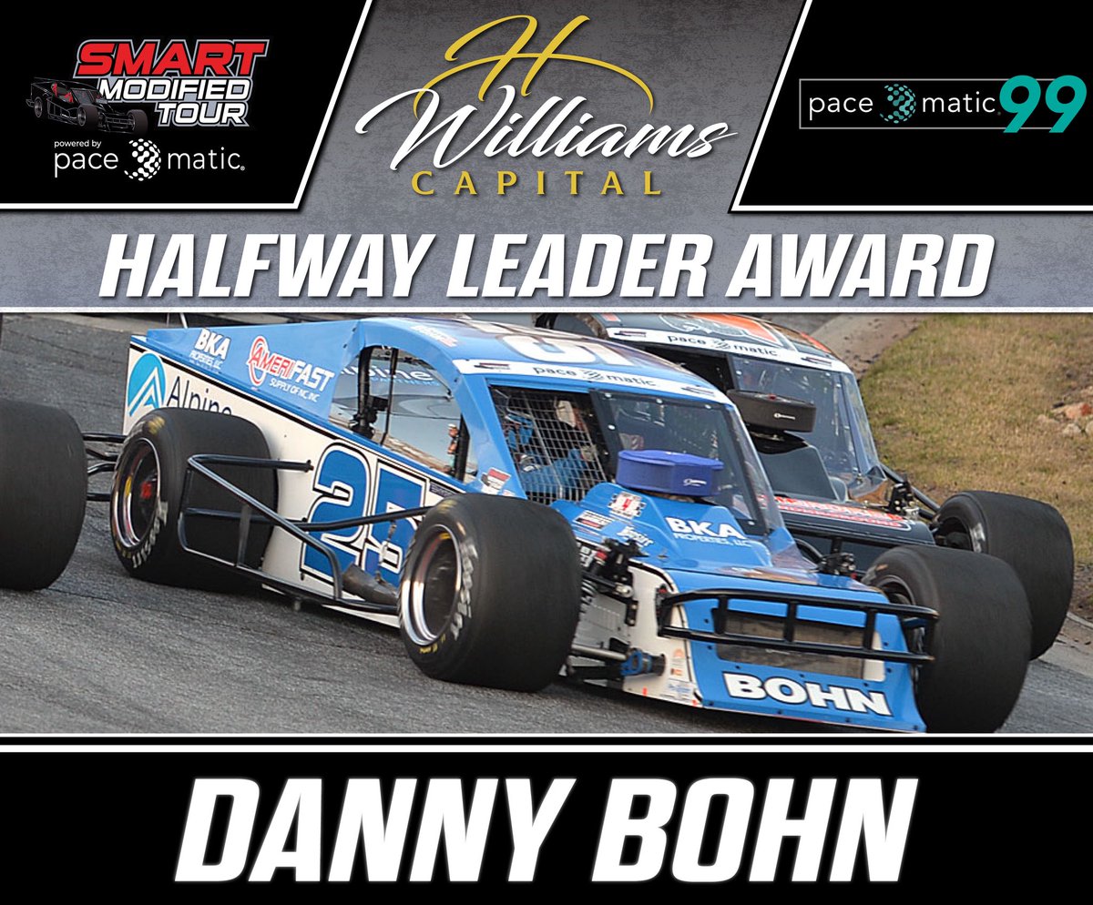 SMARTMods_'s tweet image. Danny Bohn racked up a lot of #SMARTMods awards from the @paceomatic 99 at @amspeedway. 

Thanks to H. Williams Capital, @jostens, @BellRacingHQ &amp;amp; Pro-System Brakes. 

Congrats to Jonathan Cash on the free brake rotor as well!