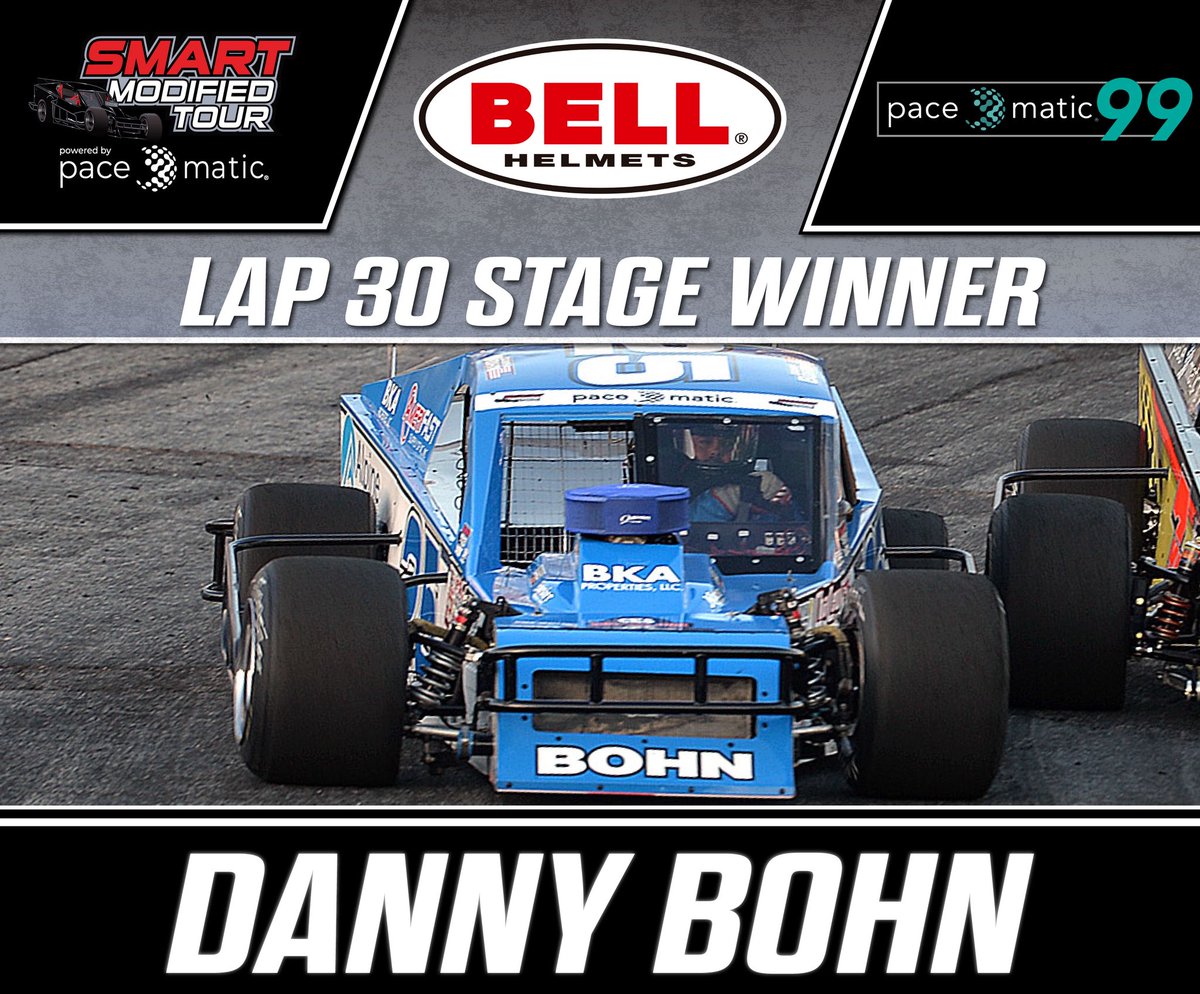 SMARTMods_'s tweet image. Danny Bohn racked up a lot of #SMARTMods awards from the @paceomatic 99 at @amspeedway. 

Thanks to H. Williams Capital, @jostens, @BellRacingHQ &amp;amp; Pro-System Brakes. 

Congrats to Jonathan Cash on the free brake rotor as well!