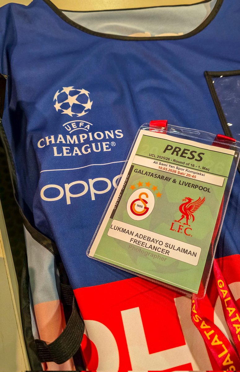 PoojaMedia's tweet photo. 🚨 Accreditation Sorted 

⚽️ Champions League Night 

Galatasaray vs. Liverpool ❤️🧡

🏟 Rams Park, Istanbul 

#PoojaInTurkey #ChampionsLeague https://t.co/hHhJAyCGfv