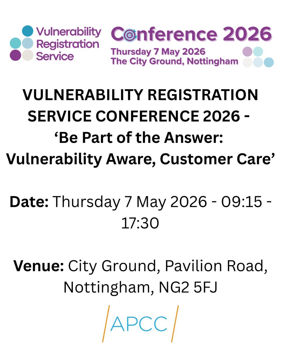 The APCC tweet media