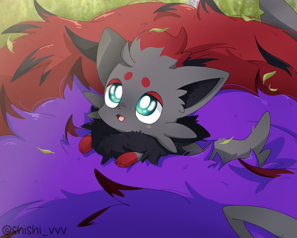 the past

#zorua 
#zoroark 
#Pokémon