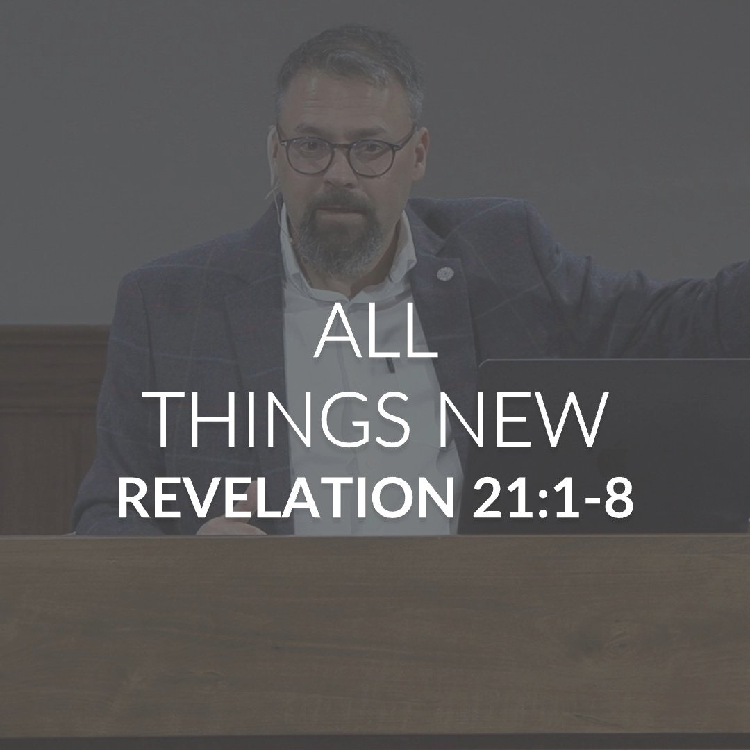 TBCWR's tweet image. "And he who was seated on the throne said, “Behold, I am making all things new.” Also he said, “Write this down, for these words are trustworthy and true.” Revelation 21:5

View this week's #sermon here: trinitybiblechapel.ca/sermons/all-th…