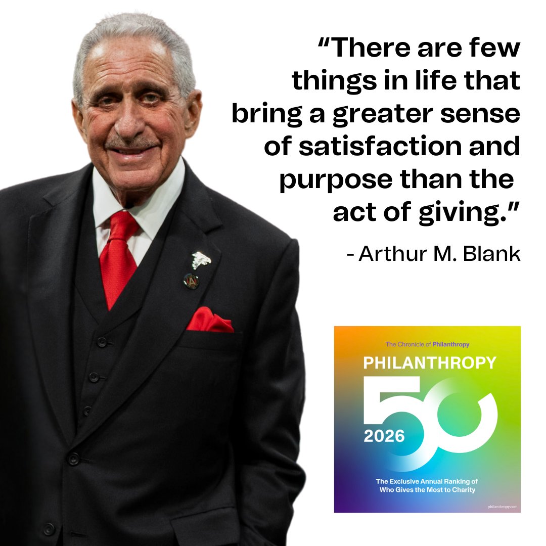 Arthur M. Blank Family Foundation tweet media