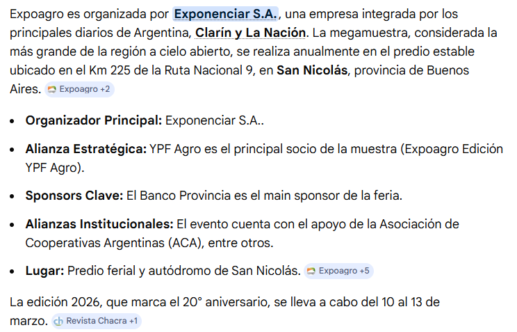 Expoagro no es el campo