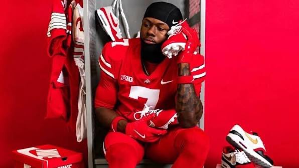 TheSG_Content's tweet photo. Ryan Day compares freshman athlete Legend Bey to Curtis Samuel and Xavier Johnson. https://t.co/uZEkfXEqaW
