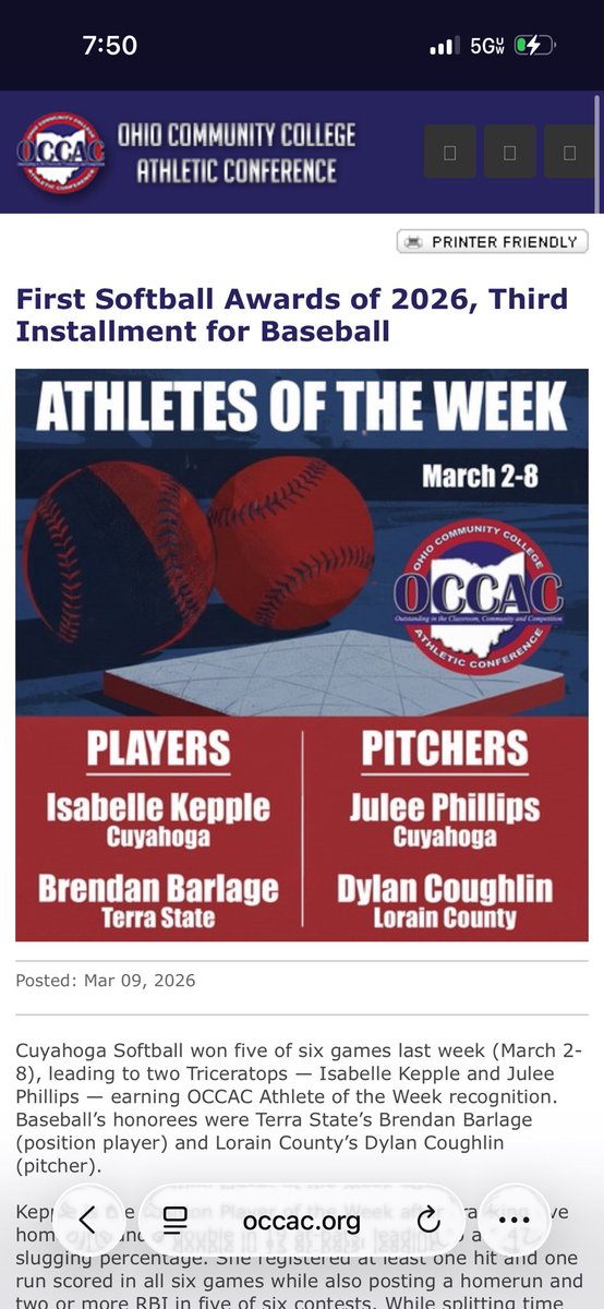 MC_baseball's tweet image. Congrats B! #haveaweek