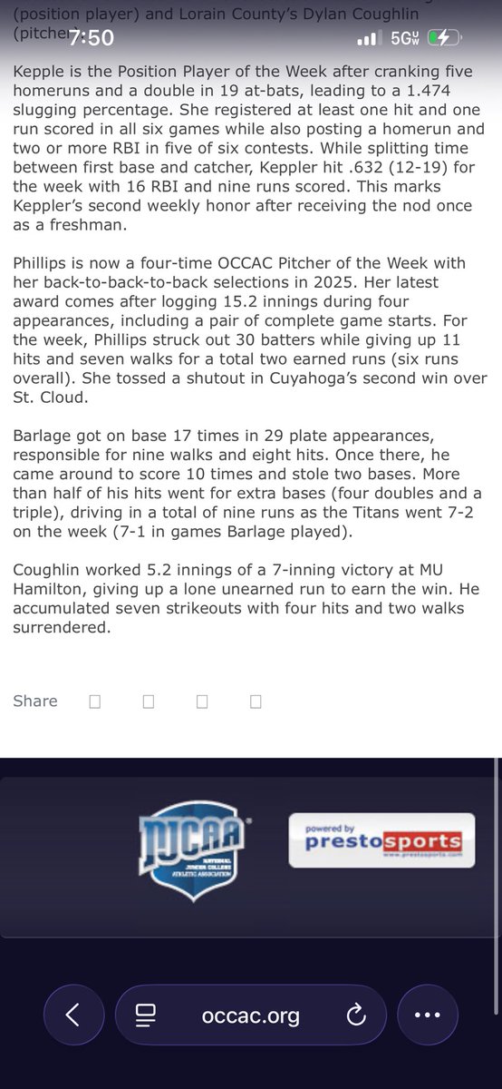 MC_baseball's tweet image. Congrats B! #haveaweek