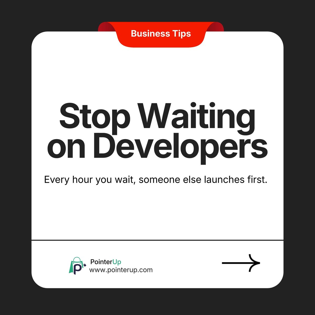 PointerUp tweet media