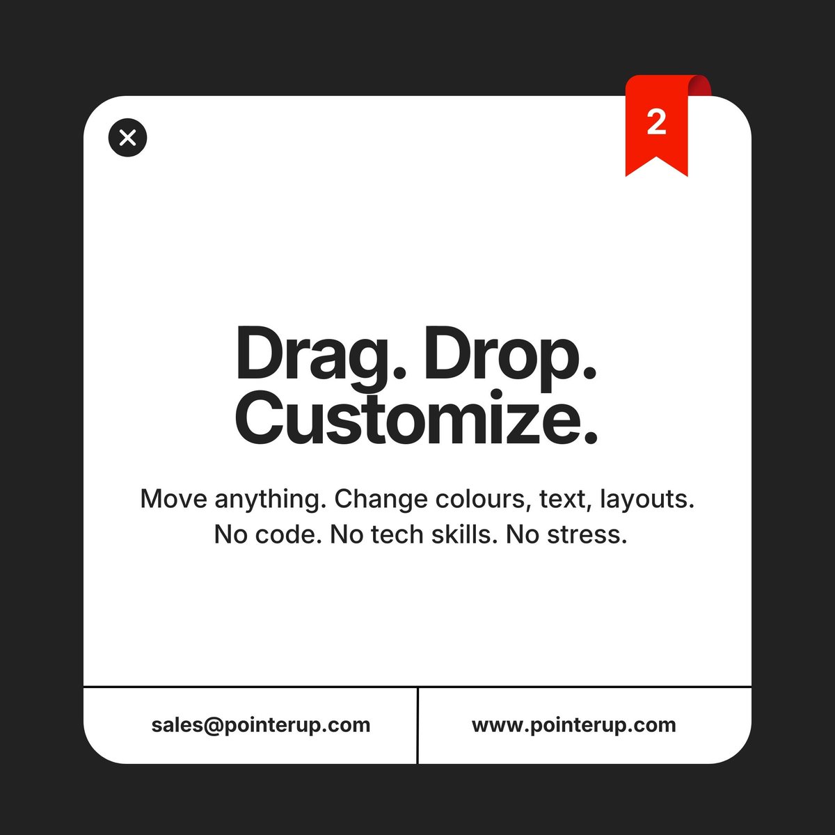 PointerUp tweet media